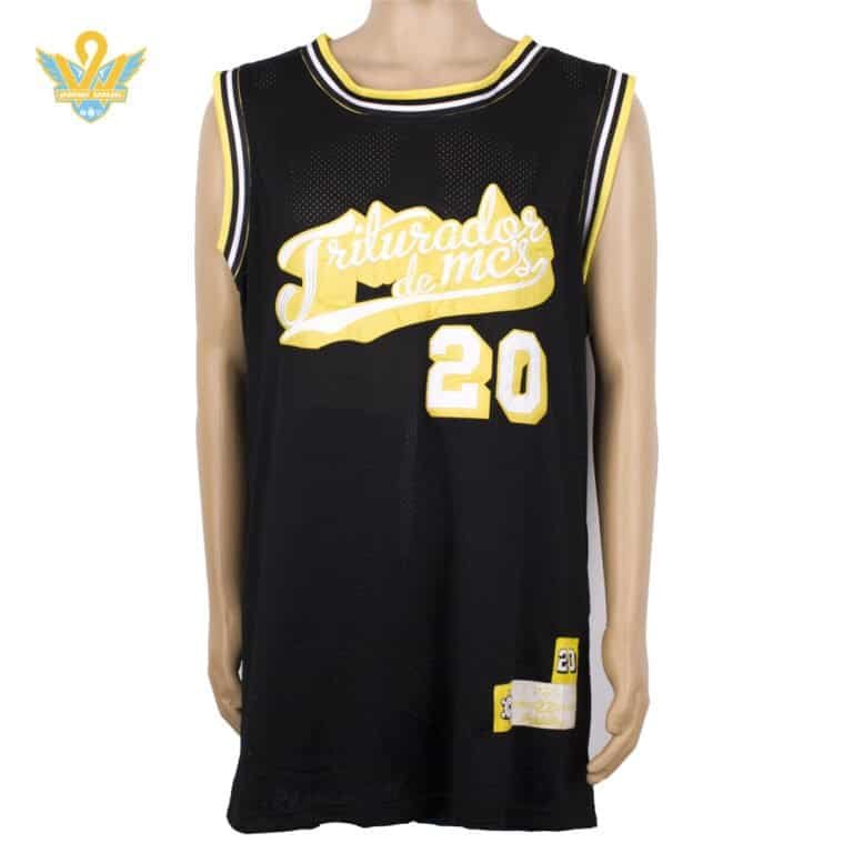 实物样basketball jersey3