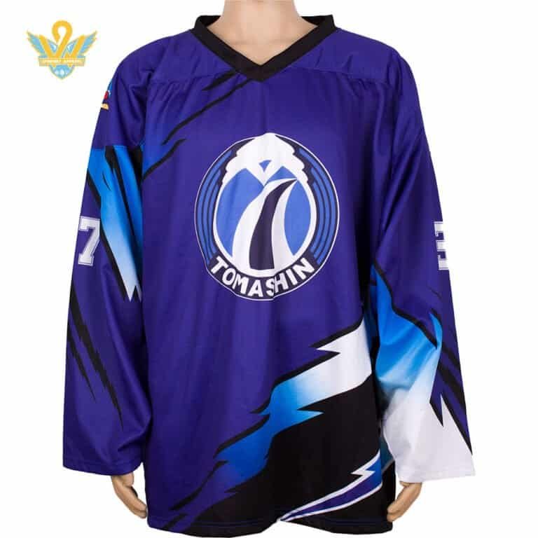 实物样hockey jersey-2