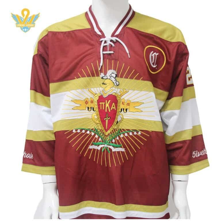 实物样hockey jersey-3